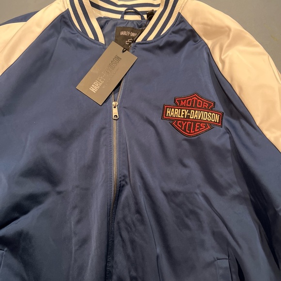 Harley Davidson Varsity Jacket 3XL  NWT!! - Picture 8 of 8